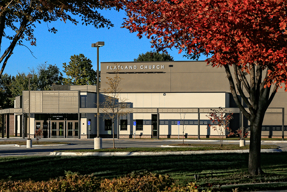 Front of Flatland 174 campus